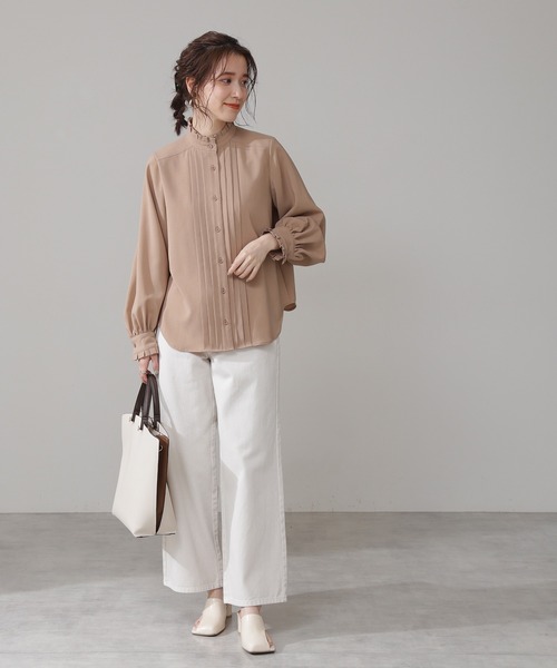 N.（N. Natural Beauty Basic）（エヌエヌナチュラルビューティーベーシック）の「【S Size Line】◆スタンダードワイドデニムパンツ（デニムパンツ・レディース・インディゴブルー/ナチュラル/ワンウォッシュ・SMALL/MEDIUM）」の17枚目の写真