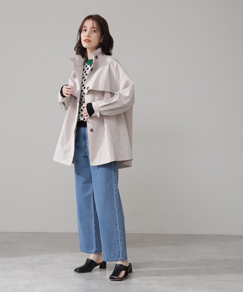 N.（N. Natural Beauty Basic）（エヌエヌナチュラルビューティーベーシック）の「【S Size Line】◆スタンダードワイドデニムパンツ（デニムパンツ・レディース・インディゴブルー/ナチュラル/ワンウォッシュ・SMALL/MEDIUM）」の22枚目の写真