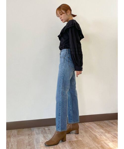 Ungrid(アングリッド)の「ヴィンテージストレートデニム(デニムパンツ・レディース・ブルー・26inch/25inch/24inch)」の13枚目の写真