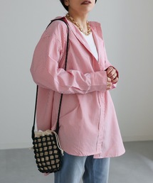 ap retro | ストライプオーバーサイズシャツ(シャツ/ブラウス)