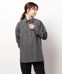 OUVRAGE CLASSE | オーガニックストライプＳＨ(シャツ/ブラウス)