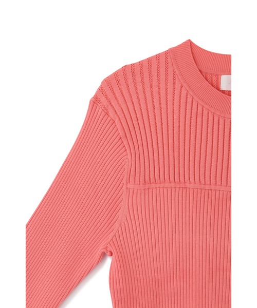 JILL STUART(ジルスチュアート)の「◆ナターシャリブニット(ニット/セーター・レディース・ホワイト/ネイビー/ピンク/グリーン・FREE)」の21枚目の写真