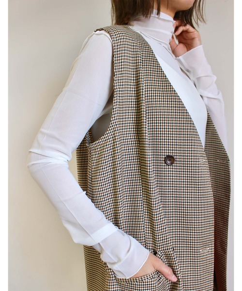 MLI'A（エムリア）の「チュールシアー／長袖トップス（Tシャツ/カットソー・レディース・オフホワイト/グリーン/イエロー/サックスブルー/ブラック/パープル系1/グリーン系/その他4・M）」の11枚目の写真