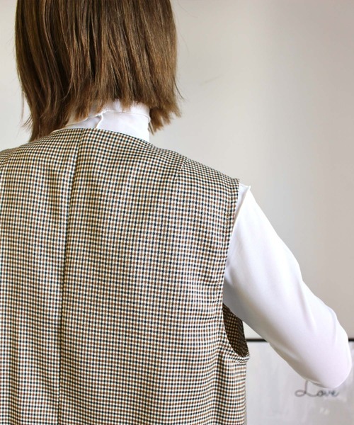 MLI'A（エムリア）の「チュールシアー／長袖トップス（Tシャツ/カットソー・レディース・オフホワイト/グリーン/イエロー/サックスブルー/ブラック/パープル系1/グリーン系/その他4・M）」の15枚目の写真