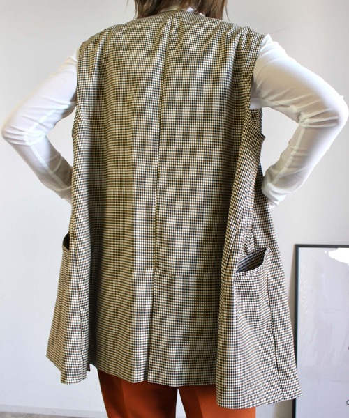 MLI'A（エムリア）の「チュールシアー／長袖トップス（Tシャツ/カットソー・レディース・オフホワイト/グリーン/イエロー/サックスブルー/ブラック/パープル系1/グリーン系/その他4・M）」の16枚目の写真