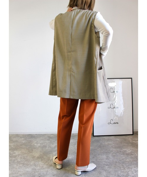 MLI'A（エムリア）の「チュールシアー／長袖トップス（Tシャツ/カットソー・レディース・オフホワイト/グリーン/イエロー/サックスブルー/ブラック/パープル系1/グリーン系/その他4・M）」の17枚目の写真