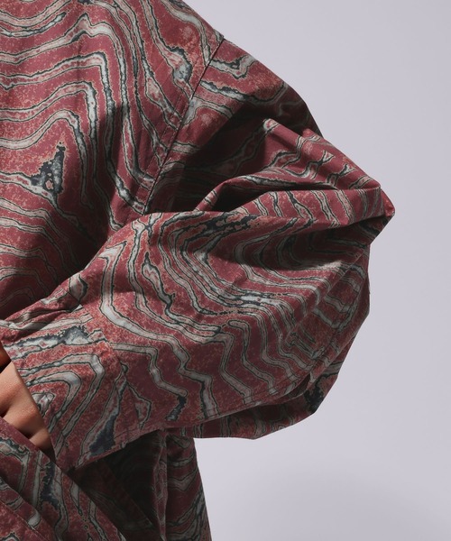 HARE（ハレ）の「lacquerモッズコート(HARE)（モッズコート・レディース・グレー/ピンク・FREE）」の16枚目の写真