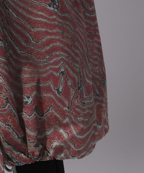 HARE（ハレ）の「lacquerモッズコート(HARE)（モッズコート・レディース・グレー/ピンク・FREE）」の14枚目の写真