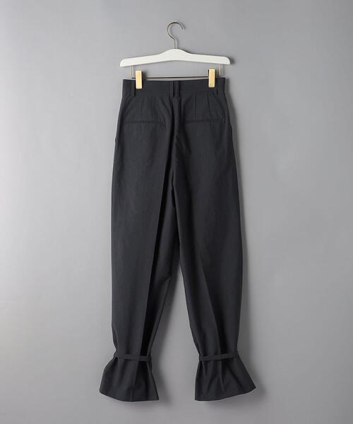 BEAUTY&YOUTH UNITED ARROWS（ビューティーアンドユースユナイテッドアローズ）の「BY タック ストレート＆ドロースト パンツ -ウォッシャブル-◆（その他パンツ・レディース・ダークグレー/ロイヤルブルー・M/S）」の16枚目の写真