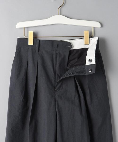 BEAUTY&YOUTH UNITED ARROWS（ビューティーアンドユースユナイテッドアローズ）の「BY タック ストレート＆ドロースト パンツ -ウォッシャブル-◆（その他パンツ・レディース・ダークグレー/ロイヤルブルー・M/S）」の17枚目の写真