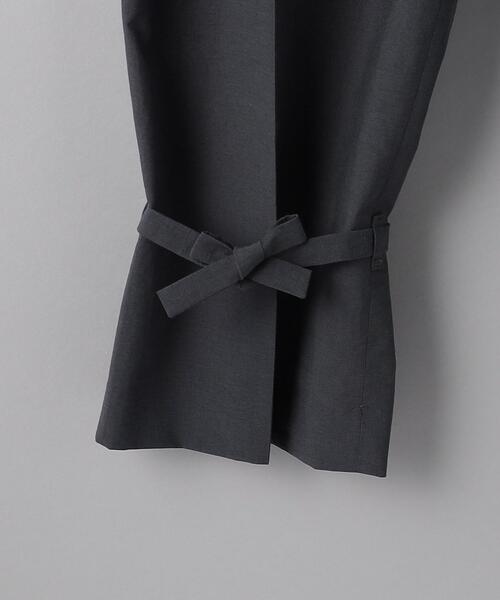 BEAUTY&YOUTH UNITED ARROWS(ビューティーアンドユースユナイテッドアローズ)の「BY タック ストレート&ドロースト パンツ -ウォッシャブル-◆(その他パンツ・レディース・ダークグレー/ロイヤルブルー・S/M)」の22枚目の写真