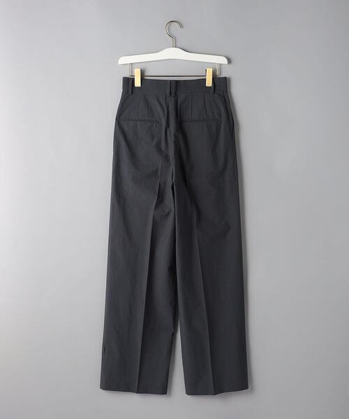 BEAUTY&YOUTH UNITED ARROWS（ビューティーアンドユースユナイテッドアローズ）の「BY タック ストレート＆ドロースト パンツ -ウォッシャブル-◆（その他パンツ・レディース・ダークグレー/ロイヤルブルー・M/S）」の22枚目の写真