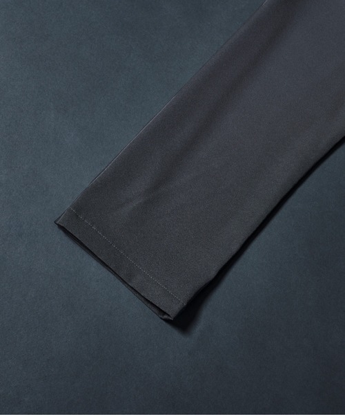 Ellno Loset(エルノロゼット)の「フラシデザインブルゾン(ブルゾン・メンズ・チャコールグレー/ブラック・MEDIUM/LARGE)」の5枚目の写真