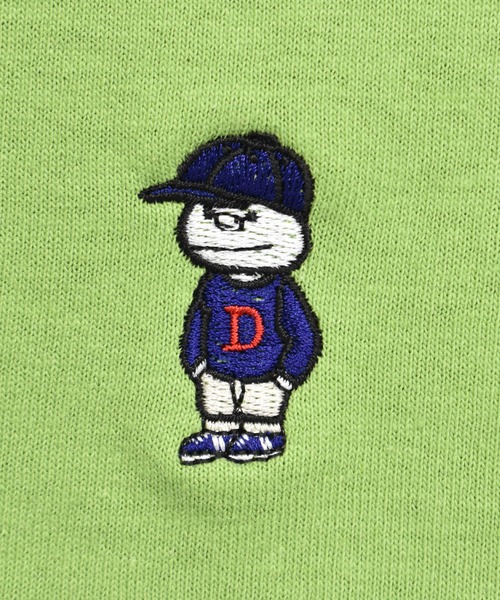 DOUBLE STEAL(ダブルスティール)の「Mini Doubz 半袖Tシャツ(Tシャツ/カットソー・メンズ・ホワイト/ブラック/カーキ/ライトグリーン/アッシュ・MEDIUM/LARGE/X-LARGE)」の2枚目の写真