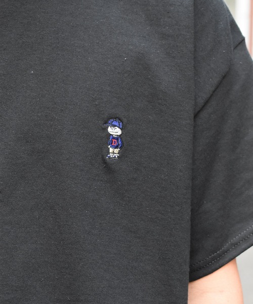 DOUBLE STEAL(ダブルスティール)の「Mini Doubz 半袖Tシャツ(Tシャツ/カットソー・メンズ・ホワイト/ブラック/カーキ/ライトグリーン/アッシュ・MEDIUM/LARGE/X-LARGE)」の7枚目の写真
