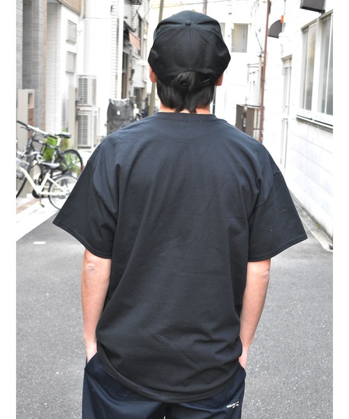 DOUBLE STEAL(ダブルスティール)の「Mini Doubz 半袖Tシャツ(Tシャツ/カットソー・メンズ・ホワイト/ブラック/カーキ/ライトグリーン/アッシュ・MEDIUM/LARGE/X-LARGE)」の8枚目の写真