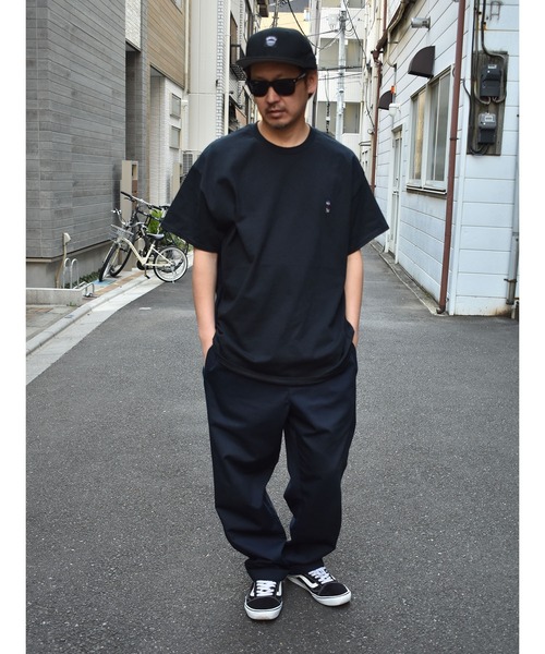 DOUBLE STEAL(ダブルスティール)の「Mini Doubz 半袖Tシャツ(Tシャツ/カットソー・メンズ・ホワイト/ブラック/カーキ/ライトグリーン/アッシュ・MEDIUM/LARGE/X-LARGE)」の10枚目の写真