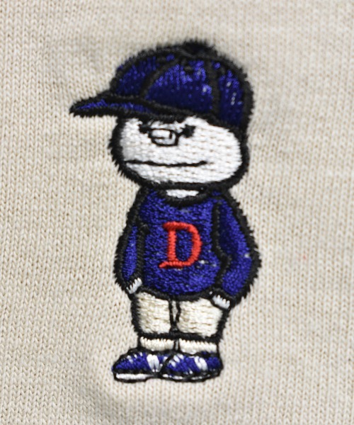 DOUBLE STEAL(ダブルスティール)の「Mini Doubz 半袖Tシャツ(Tシャツ/カットソー・メンズ・ホワイト/ブラック/カーキ/ライトグリーン/アッシュ・MEDIUM/LARGE/X-LARGE)」の12枚目の写真
