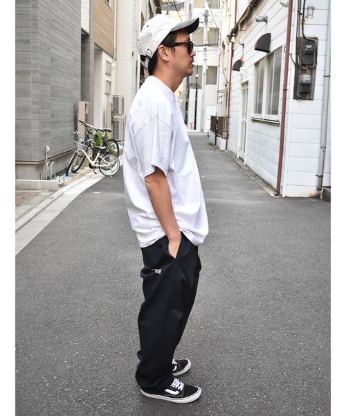 DOUBLE STEAL(ダブルスティール)の「Mini Doubz 半袖Tシャツ(Tシャツ/カットソー・メンズ・ホワイト/ブラック/カーキ/ライトグリーン/アッシュ・MEDIUM/LARGE/X-LARGE)」の15枚目の写真