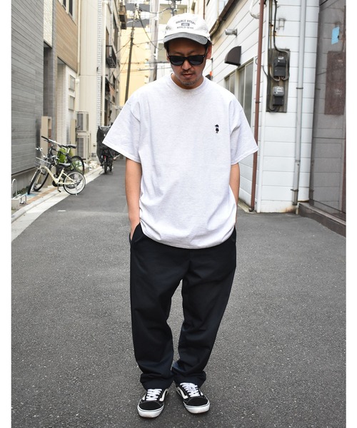 DOUBLE STEAL(ダブルスティール)の「Mini Doubz 半袖Tシャツ(Tシャツ/カットソー・メンズ・ホワイト/ブラック/カーキ/ライトグリーン/アッシュ・MEDIUM/LARGE/X-LARGE)」の17枚目の写真