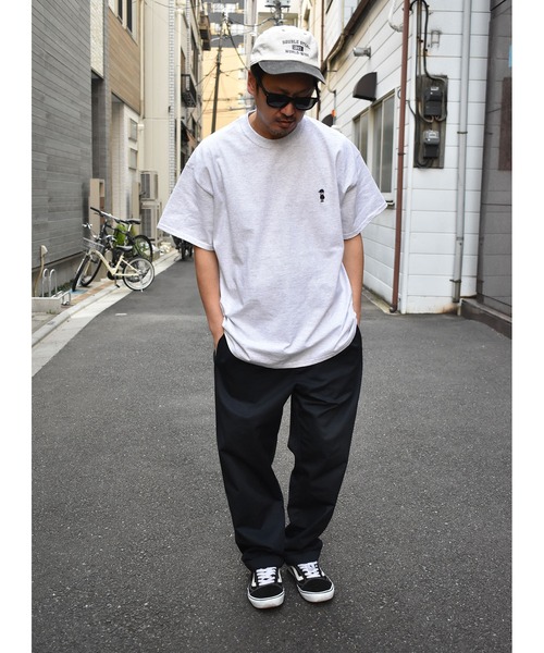 DOUBLE STEAL(ダブルスティール)の「Mini Doubz 半袖Tシャツ(Tシャツ/カットソー・メンズ・ホワイト/ブラック/カーキ/ライトグリーン/アッシュ・MEDIUM/LARGE/X-LARGE)」の18枚目の写真