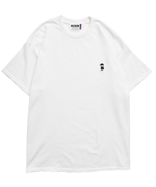 DOUBLE STEAL(ダブルスティール)の「Mini Doubz 半袖Tシャツ(Tシャツ/カットソー・メンズ・ホワイト/ブラック/カーキ/ライトグリーン/アッシュ・MEDIUM/LARGE/X-LARGE)」の20枚目の写真