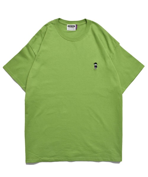 DOUBLE STEAL(ダブルスティール)の「Mini Doubz 半袖Tシャツ(Tシャツ/カットソー・メンズ・ホワイト/ブラック/カーキ/ライトグリーン/アッシュ・MEDIUM/LARGE/X-LARGE)」の22枚目の写真