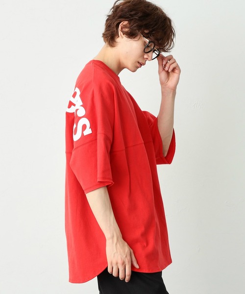 Lee（リー）の「Lee/リー バックアーチプリント 半袖Tシャツ（T