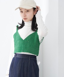 earth music&ecology | かぎ針ビスチェ(ベスト)