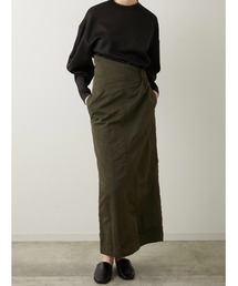 LA PEAU DE GEM | 【LA PEAU DE GEM】MA -1アシンメトリーペンシルスカート(スカート)