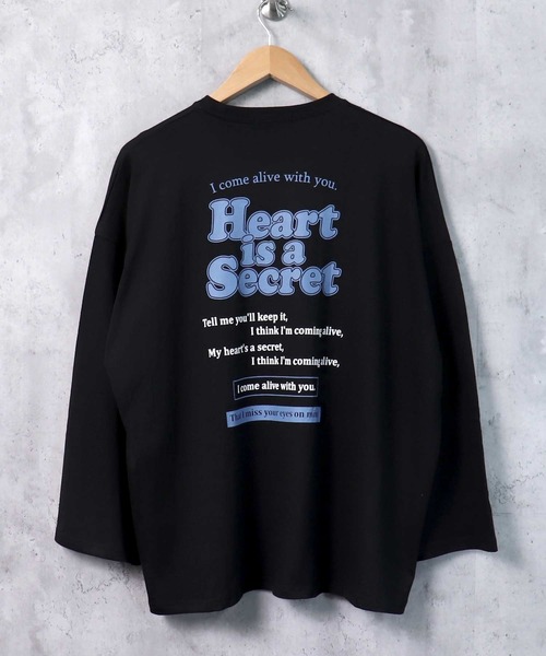 THE CASUAL（カジュアル）の「プリントデザイン BIG Tシャツ（Tシャツ/カットソー・メンズ・ホワイト/ミント/グレー系/ラベンダー/ベージュ/ホワイト系/グリーン/ネイビー系/ブルー/ブラック系/ブラック/グリーン系/ホワイト系1/杢グレー/チャコール/ネイビー/ベージュ系/モカ・XL/M/L）」の4枚目の写真