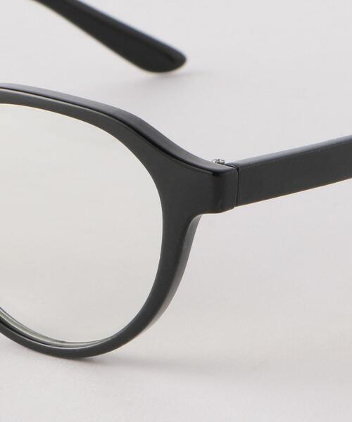 green label relaxing（グリーンレーベルリラクシング）の「GLR ウェリントン メガネ（メガネ・メンズ・ダークブラウン/ブラック・FREE）」の11枚目の写真