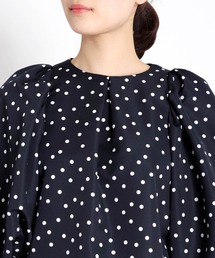 TSURU by MARIKO OIKAWA ドットブラウス TSURU by Mariko Oikawa（ツルバイマリコオイカワ）の「TSURU by