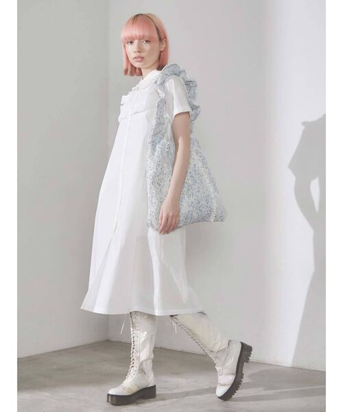 merry jenny（メリージェニー）の「くしゅくしゅflowerトート（トートバッグ・レディース・パープル/ブルー・FREE）」の8枚目の写真