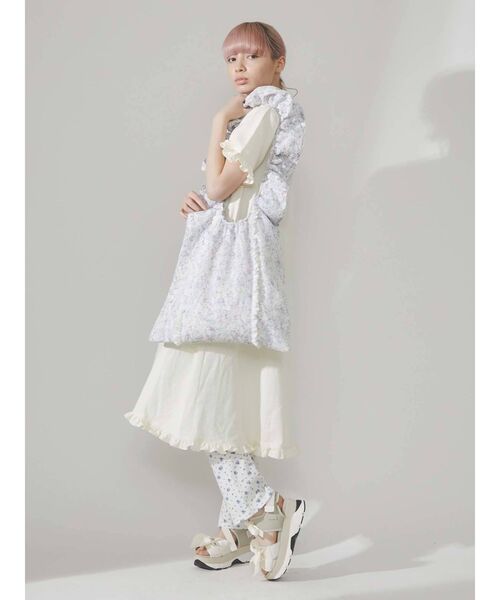 merry jenny（メリージェニー）の「くしゅくしゅflowerトート（トートバッグ・レディース・パープル/ブルー・FREE）」の17枚目の写真