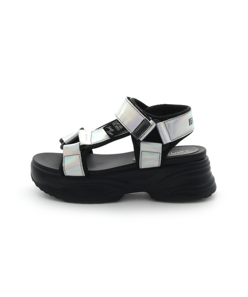 JENNI love（ジェニィラブ）の「オーロラテープスポサン（サンダル・キッズ・ブラック/ラベンダー・22cm/23cm/24cm/21cm）」の16枚目の写真