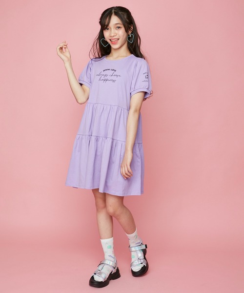 JENNI love（ジェニィラブ）の「オーロラテープスポサン（サンダル・キッズ・ブラック/ラベンダー・22cm/23cm/24cm/21cm）」の9枚目の写真