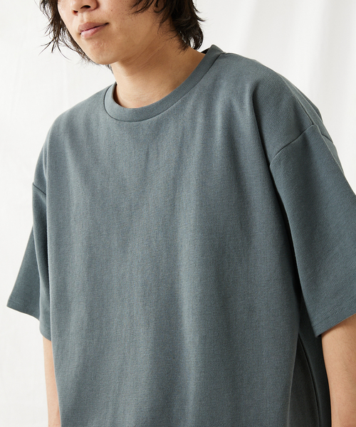 JOURNAL STANDARD(ジャーナルスタンダード)の「【カットソー+タンクトップの2点セット】Wフェイスワッフルレイヤード カットソー(Tシャツ/カットソー・メンズ・ベージュ/ライトグリーン/クリアブルー/ブラック系その他・SMALL/MEDIUM/LARGE)」の20枚目の写真