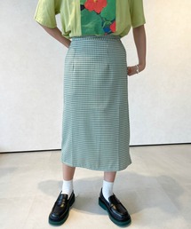 lala Born | ミドル丈チェックスカート(スカート)