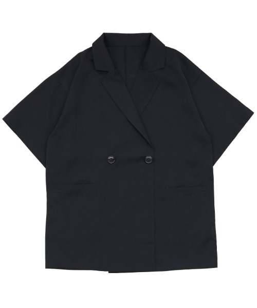 select MOCA（セレクトモカ）の「ハーフスリーブテーラードジャケット（テーラードジャケット・レディース・ブラック/カーキ/アイボリー・FREE）」の22枚目の写真