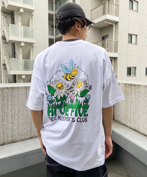 ELEMENT(エレメント)の「【ZOZOTOWN限定】ELEMENT/エレメント ワイドフィット バックプリントTシャツ BC021-266(Tシャツ/カットソー・メンズ・ホワイト/ブラック・M/L/XL)」の2枚目の写真