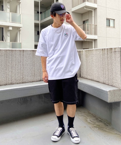 ELEMENT(エレメント)の「【ZOZOTOWN限定】ELEMENT/エレメント ワイドフィット バックプリントTシャツ BC021-266(Tシャツ/カットソー・メンズ・ホワイト/ブラック・M/L/XL)」の5枚目の写真