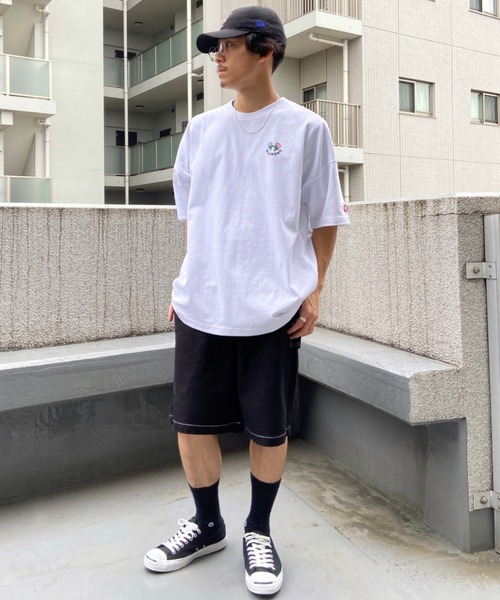 ELEMENT(エレメント)の「【ZOZOTOWN限定】ELEMENT/エレメント ワイドフィット バックプリントTシャツ BC021-266(Tシャツ/カットソー・メンズ・ホワイト/ブラック・M/L/XL)」の6枚目の写真