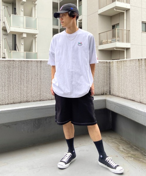 ELEMENT(エレメント)の「【ZOZOTOWN限定】ELEMENT/エレメント ワイドフィット バックプリントTシャツ BC021-266(Tシャツ/カットソー・メンズ・ホワイト/ブラック・M/L/XL)」の8枚目の写真
