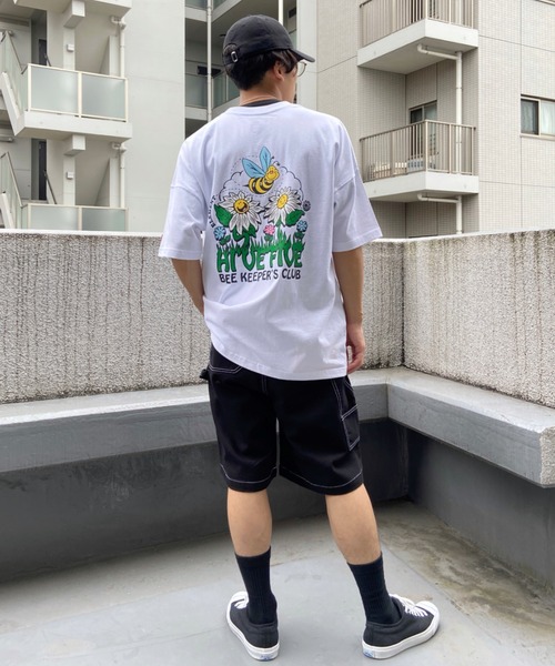 ELEMENT(エレメント)の「【ZOZOTOWN限定】ELEMENT/エレメント ワイドフィット バックプリントTシャツ BC021-266(Tシャツ/カットソー・メンズ・ホワイト/ブラック・M/L/XL)」の9枚目の写真