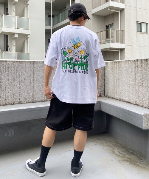 ELEMENT(エレメント)の「【ZOZOTOWN限定】ELEMENT/エレメント ワイドフィット バックプリントTシャツ BC021-266(Tシャツ/カットソー・メンズ・ホワイト/ブラック・M/L/XL)」の10枚目の写真
