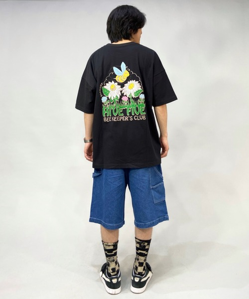 ELEMENT(エレメント)の「【ZOZOTOWN限定】ELEMENT/エレメント ワイドフィット バックプリントTシャツ BC021-266(Tシャツ/カットソー・メンズ・ホワイト/ブラック・M/L/XL)」の17枚目の写真