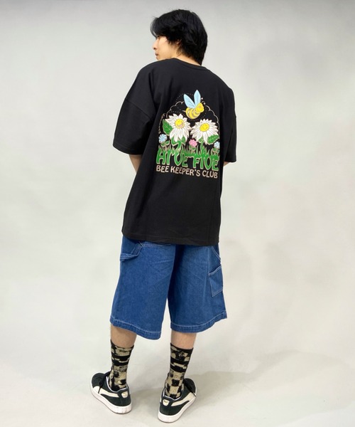 ELEMENT(エレメント)の「【ZOZOTOWN限定】ELEMENT/エレメント ワイドフィット バックプリントTシャツ BC021-266(Tシャツ/カットソー・メンズ・ホワイト/ブラック・M/L/XL)」の18枚目の写真
