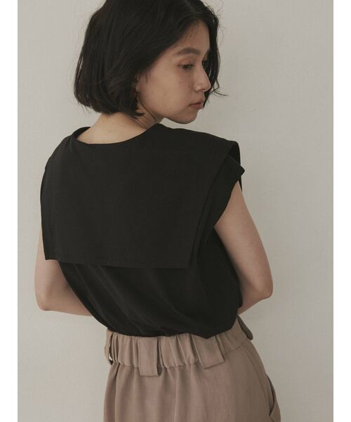 COTORICA(コトリカ)の「ビックカラープリントTシャツ(Tシャツ/カットソー・レディース・ブラック/ベージュ/オフホワイト・FREE)」の15枚目の写真