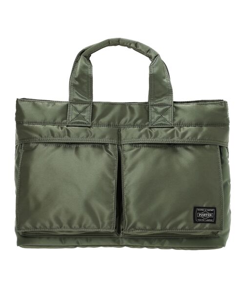 PORTER（ポーター）の「タンカー トートバッグ（トートバッグ・メンズ・ブラック/セージグリーン/ダークブルー・FREE）」の9枚目の写真